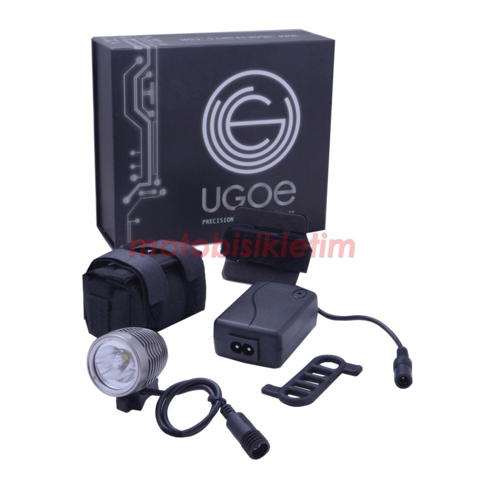 UGOE 2000 LUMEN ÖN FAR ALM. 2 CREE LED KASK UYUMLU ŞARJLI NB3400