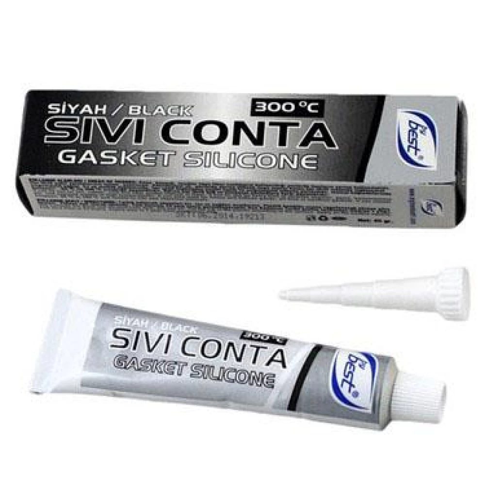 BY BEST ISIYA DAYANIKLI SIVI CONTA, SİLİKON [SİYAH] 45 GR